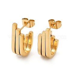 304 Stainless Steel Stud Earrings&nbsp;EJEW-G423-33C-G