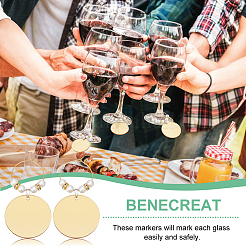 Brass Wine Glass Charms&nbsp;AJEW-BC00011