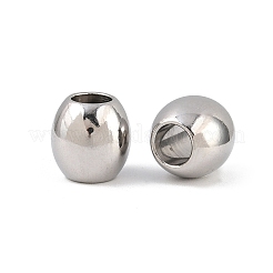 Tarnish Resistant 304 Stainless Steel European Beads&nbsp;LS-STAS-E034-4
