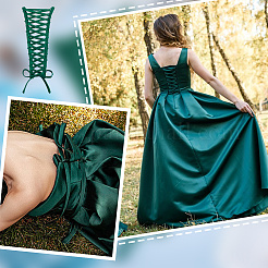 Women's Wedding Dress Zipper Replacement&nbsp;DIY-WH0622-232B