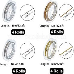 16 Rolls 4 Style Tiger Tail Wire&nbsp;TWIR-FH0001-02