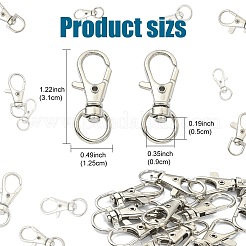 Alloy Swivel Lobster Claw Clasps&nbsp;FIND-YW0004-26A