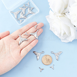 304 Stainless Steel Pendants&nbsp;STAS-UN0018-84P
