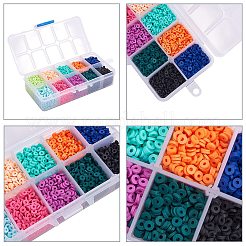Handmade Polymer Clay Beads&nbsp;CLAY-PH0001-09