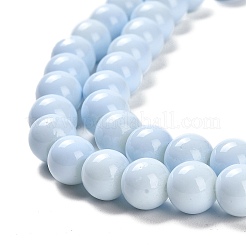 Painted Glass Bead Strands&nbsp;X-DGLA-S071-8mm-B15