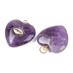 Natural Amethyst Pendants&nbsp;G-Z134-04E