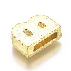 Alloy Slide Charms&nbsp;PALLOY-WH0069-02B-G