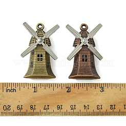 6Pcs 2 Colors Tibetan Style Alloy Pendants&nbsp;FIND-FS0002-56