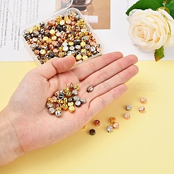 500Pcs 4 Colors CCB Plastic Beads&nbsp;CCB-YW0001-03M