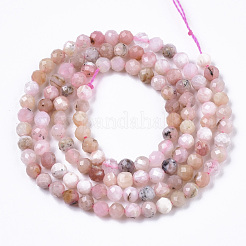 Natural Pink Opal Beads Strands&nbsp;G-R462-018B-AB