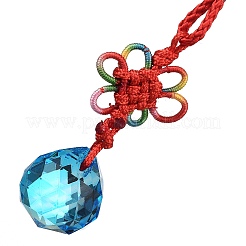 Glass Round Ball Hanging Ornaments&nbsp;LS-HJEW-Z006-01A