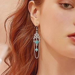 Gemstone Dangle Earrings&nbsp;EJEW-TA00207