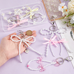 6Pcs Acrylic & Alloy & Plastic Keychain&nbsp;KEYC-PH01538