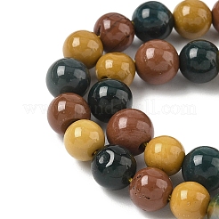 Natural Mixed Gemstone Beads Strands&nbsp;G-P574-A01-6mm
