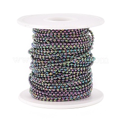 Ion Plating(IP) 304 Stainless Steel Ball Chains&nbsp;CHS-H013-04M-2MM