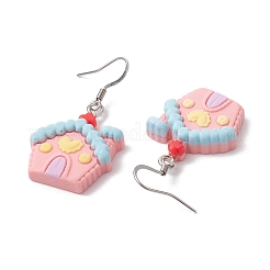 Christmas Resin Dangle Earrings&nbsp;EJEW-JE06087