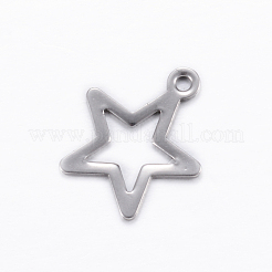 Tarnish Resistant 304 Stainless Steel Charms&nbsp;X-STAS-D445-078