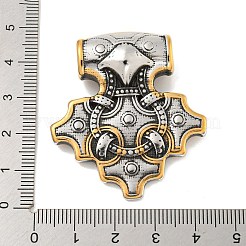 Ion Plating(IP) Viking 304 Stainless Steel Pendants&nbsp;STAS-D014-08AG