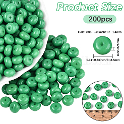 200Pcs Opaque Baking Paint Glass Seed Beads&nbsp;SEED-PA0001-01C