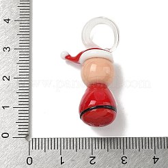 Christmas Handmade Lampwork Pendants&nbsp;LS-LAMP-L081-01A
