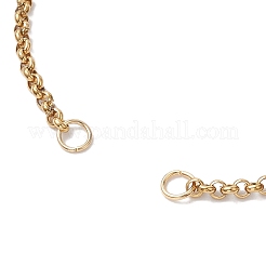 304 Stainless Steel Rolo Chain Bracelet Slider Making&nbsp;AJEW-JB01243-01