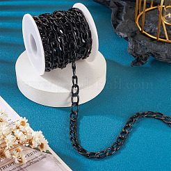 Oval Oxidation Aluminum Curb Chains&nbsp;CHA-TA0001-13