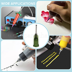 120Pcs Plastic Fluid Precision Blunt Needle Dispense Tips&nbsp;TOOL-FG0001-35
