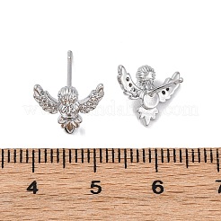Brass Stud Earrings&nbsp;EJEW-D288-17P