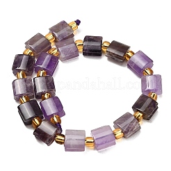 Natural Banded Amethyst Beads Strands&nbsp;G-F833-Q01-01