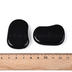Natural Black Stone Beads&nbsp;G-N360-10A-01