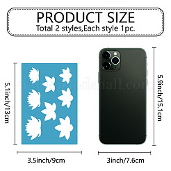 Acrylic Earring Handwork Template&nbsp;DIY-WH0359-074