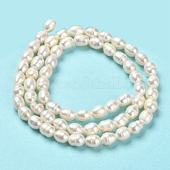 Natural Cultured Freshwater Pearl Beads Strands&nbsp;PEAR-E016-170