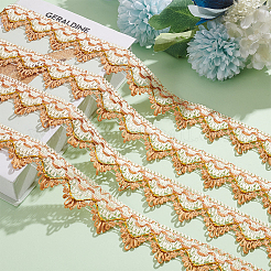 Wavy Edge Polyester Curtain Lace Trim&nbsp;OCOR-BC0005-16B
