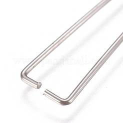 Tarnish Resistant 304 Stainless Steel Ice Pick Pinch Bails&nbsp;X-STAS-K189-A01-S