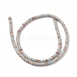 Synthetic Aqua Terra Jasper Beads Strands&nbsp;G-F631-A31