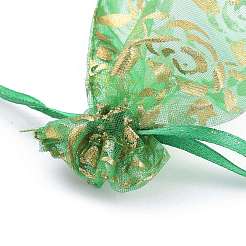 Printed Organza Bags&nbsp;X1-OP-R024-7x9-M