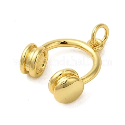 Rack Plating Brass Pendants&nbsp;KK-P279-22G