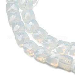 Imitation Jade Glass Beads Strands&nbsp;GLAA-L050-B07