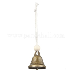 3Pcs 3 Styles Iron Bell Pendant Decorations&nbsp;HJEW-JM02174