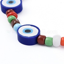 Glass Seed Beads Stretch Bracelets&nbsp;BJEW-JB06291-04