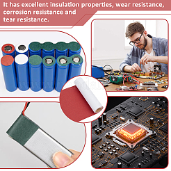 1 Roll Self-Adhesive Battery Insulation Gasket Barley Paper&nbsp;DIY-BC0018-13B
