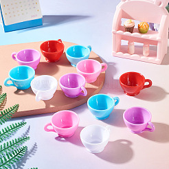 25Pcs 5 Styles Plastic Mini Teacup&nbsp;DJEW-TA0001-51