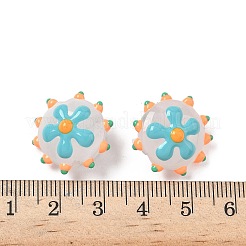Baking Paint Glass Enamel Beads&nbsp;LAMP-S080-03G