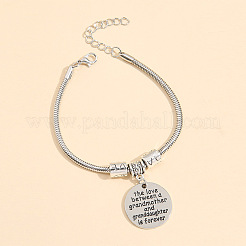 Mother's Day Alloy Charm Bracelets&nbsp;FS-WG9038C-01