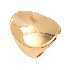 Oval 304 Stainless Steel Finger Rings for Women&nbsp;RJEW-G367-01G