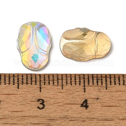 Glass Rhinestone Cabochons&nbsp;RGLA-G023-18