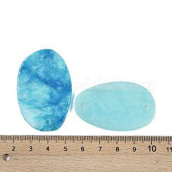 Natural White Jade Connector Charms&nbsp;G-C140-09A