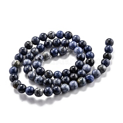 Natural Dumortierite Quartz Beads Strands&nbsp;G-L574-07B