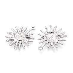 304 Stainless Steel Pendants&nbsp;STAS-T065-08P