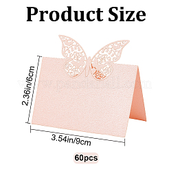 Paper Table Place Cards&nbsp;AJEW-WH0270-55A